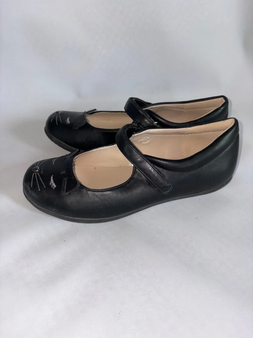 The Children's‎ Place Black Cat Mary Jane Shoes for Kids Size 5